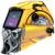 Маска сварщика ТУНДРА РОБОТ Ф5, хамелеон, 93х43 мм, DIN 9-13, внешняя регулировка, Li п/п