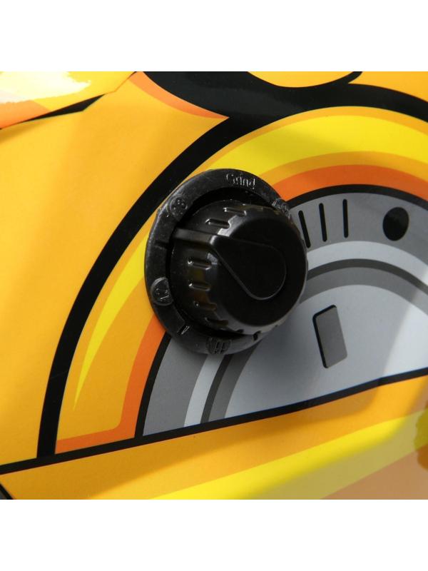 Маска сварщика ТУНДРА РОБОТ Ф5, хамелеон, 93х43 мм, DIN 9-13, внешняя регулировка, Li п/п