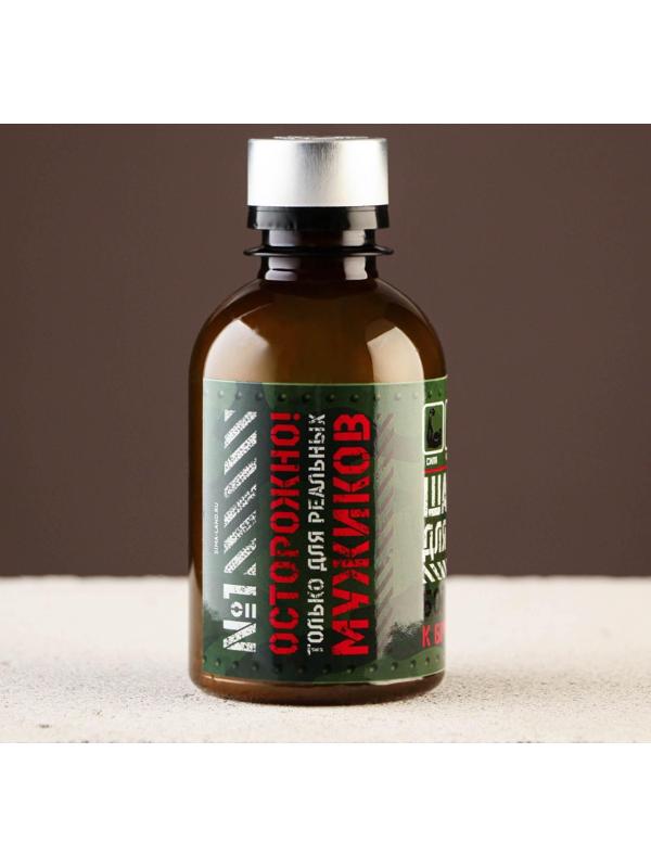 Шампунь для усов и бороды «Мужик» милитари, 200 мл