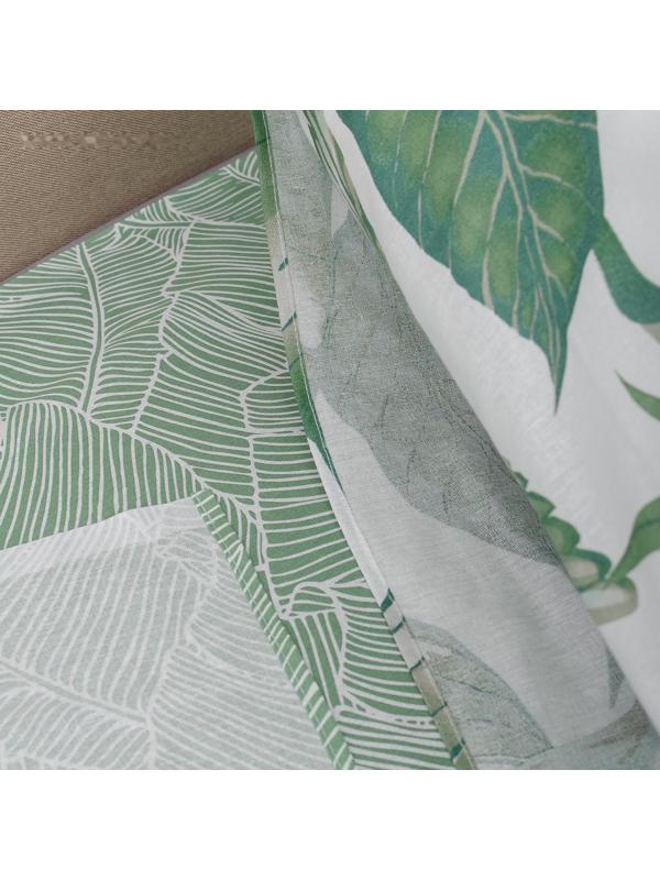 Постельное бельё 1,5сп Традиция Тропик 147х217 см, 150х220 см, 70х70 см 2шт, бязь 125 г/м хл1