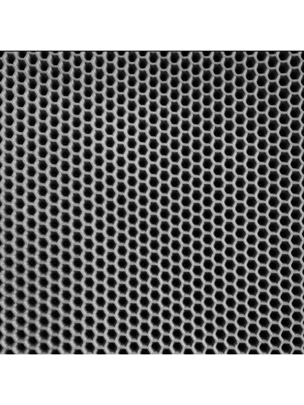 Коврик eva универсальный Grand Caratt, Соты 130 х 80 см, серый