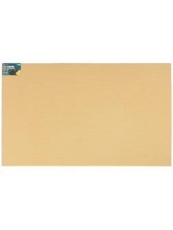 Коврик eva универсальный Grand Caratt, Соты 130 х 80 см, бежевый