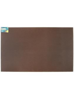 Коврик eva универсальный Grand Caratt, Соты 130 х 80 см, коричневый