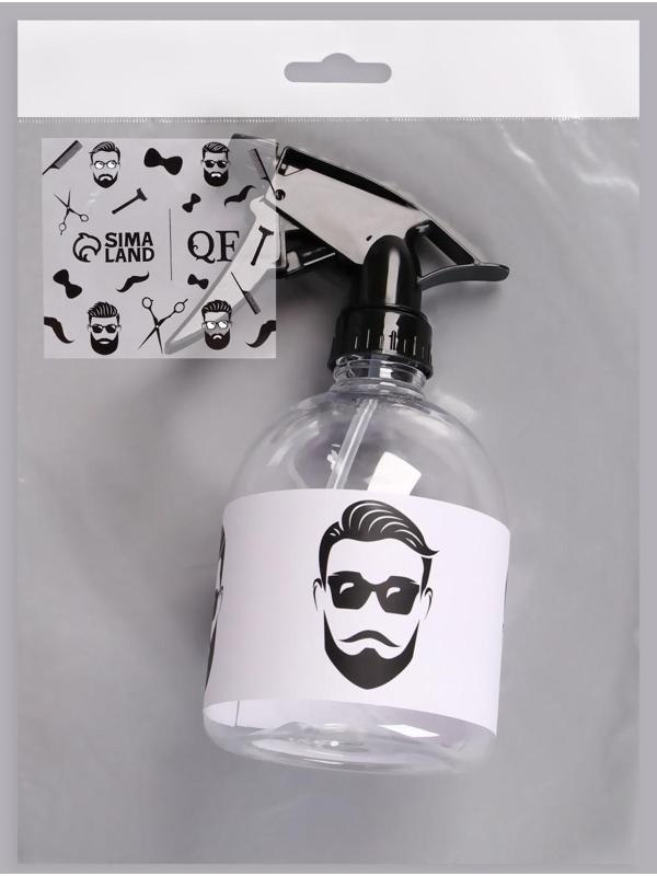 Распылитель парикмахерский «Man», 500 мл, цвет прозрачный