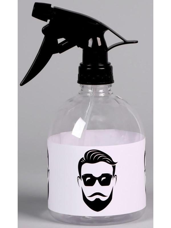 Распылитель парикмахерский «Man», 500 мл, цвет прозрачный