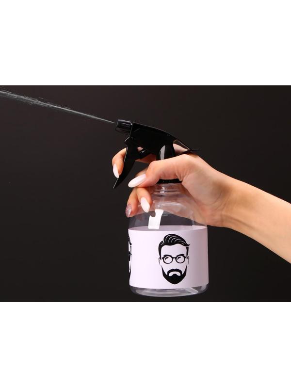 Распылитель парикмахерский «Man», 500 мл, цвет прозрачный