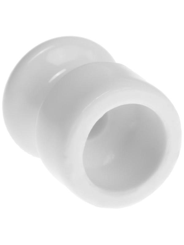 Изолятор керамический, 20x24 мм, цвет белый