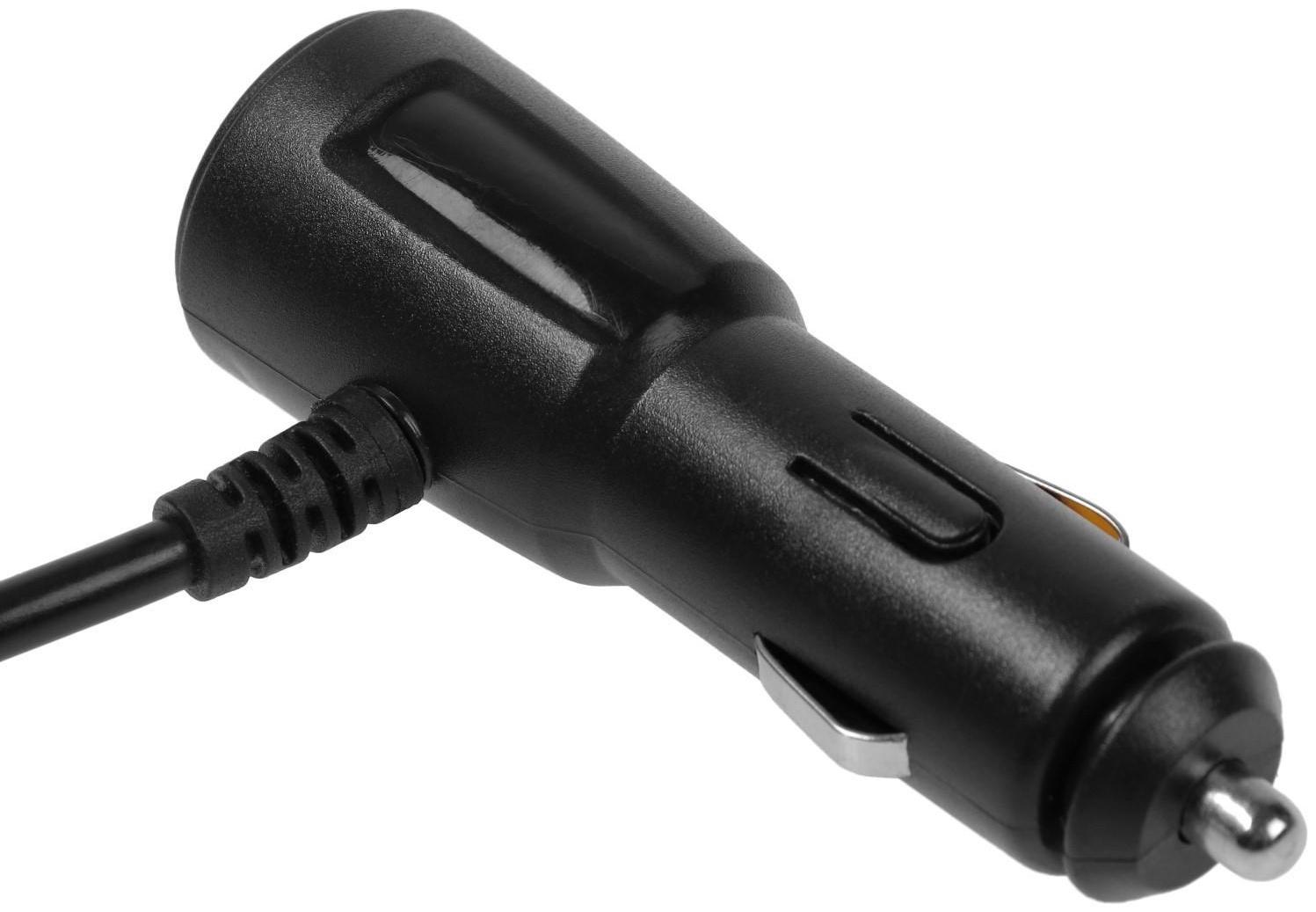 Разветвитель прикуривателя TORSO, 12-24 В, USB 1A, провод 50 см