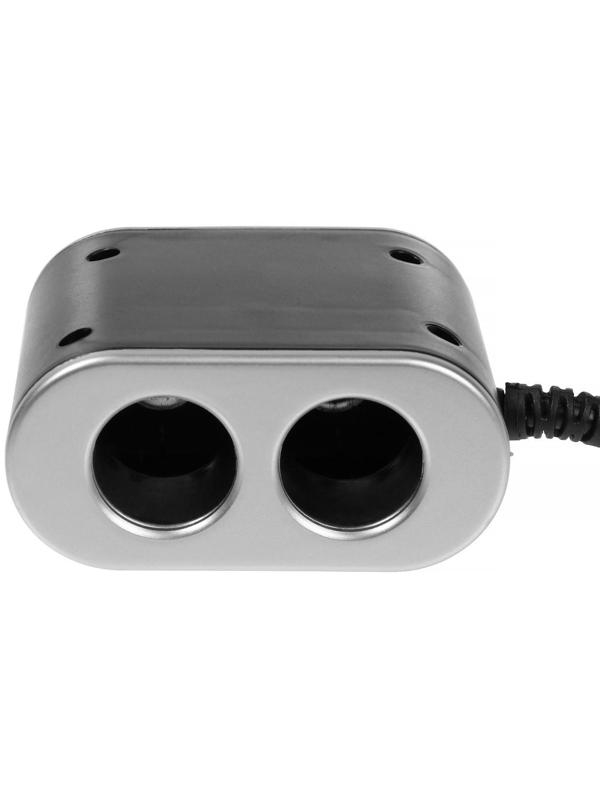 Разветвитель прикуривателя TORSO, 12-24 В, USB 1A, провод 50 см