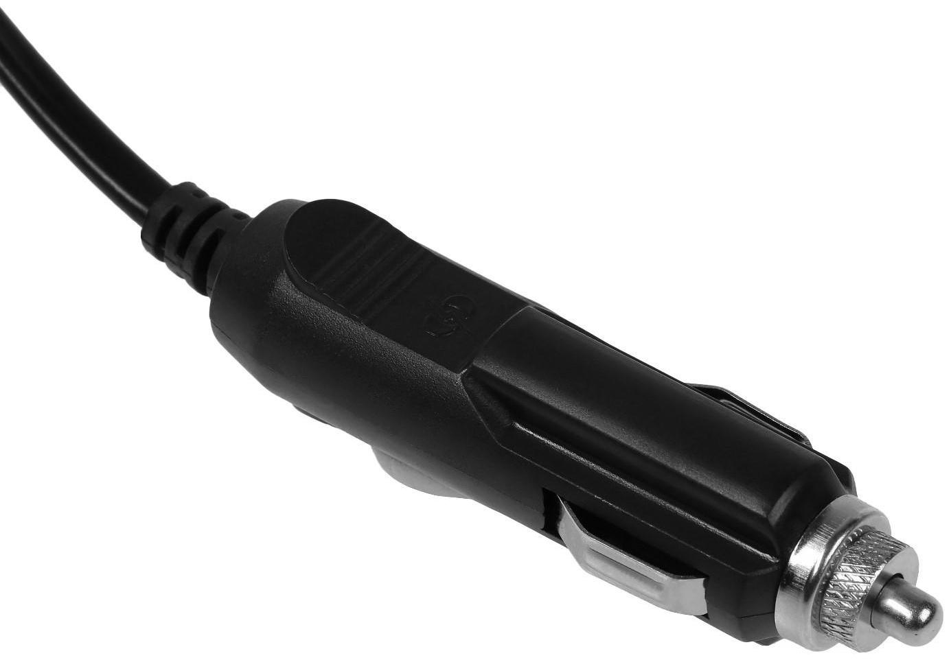 Разветвитель прикуривателя TORSO, 12-24 В, USB 2А, провод 50 см, подсветка