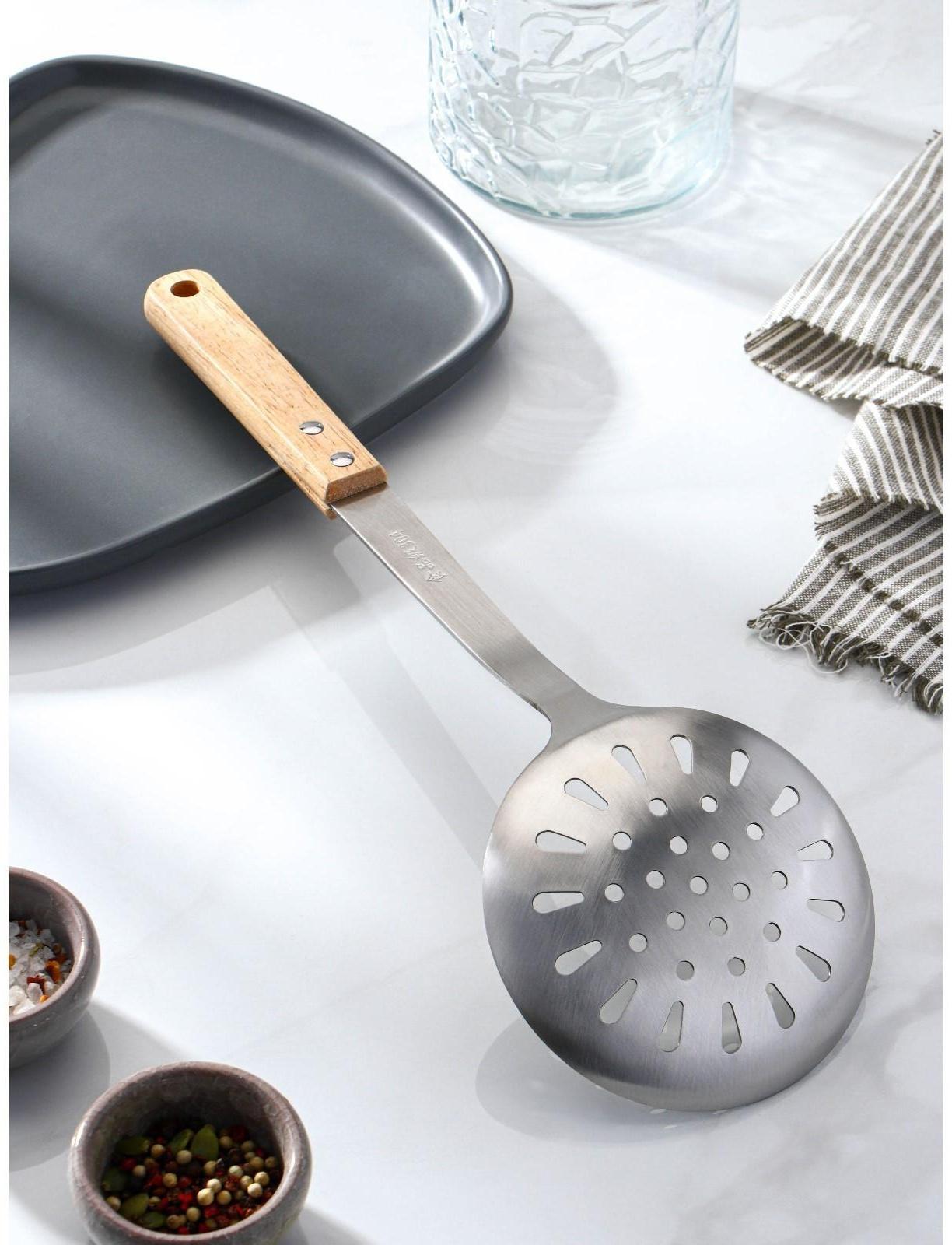 Шумовка из нержавеющей стали «Эко», h=38,5 см