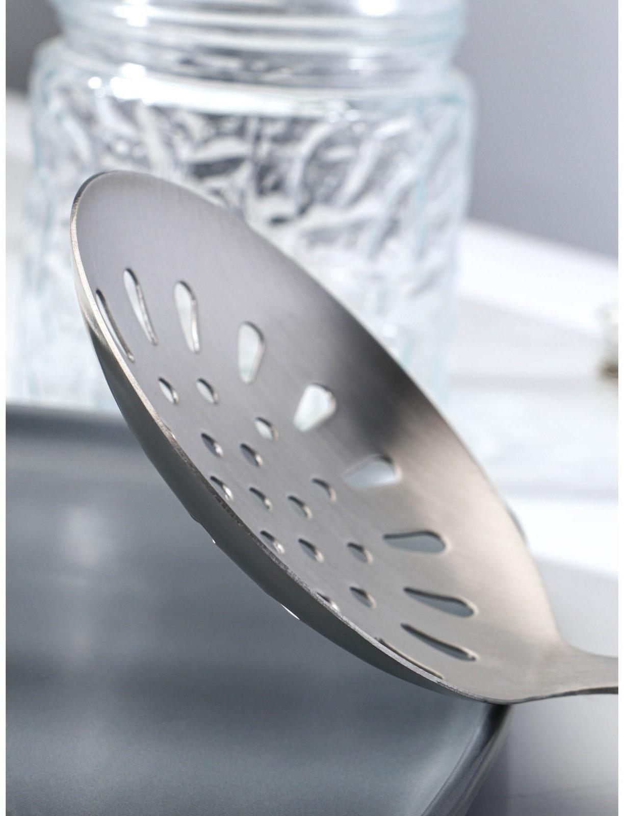 Шумовка из нержавеющей стали «Эко», h=38,5 см