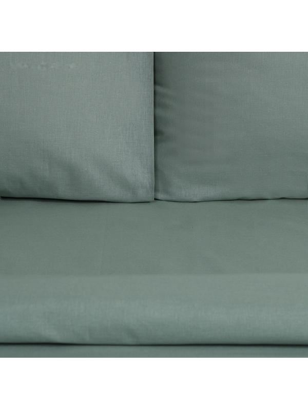 Постельное бельё Этель Евро Green forest 200х215, 220х240, 50х70-2 шт, 100% хлопок, поплин 125г/м2