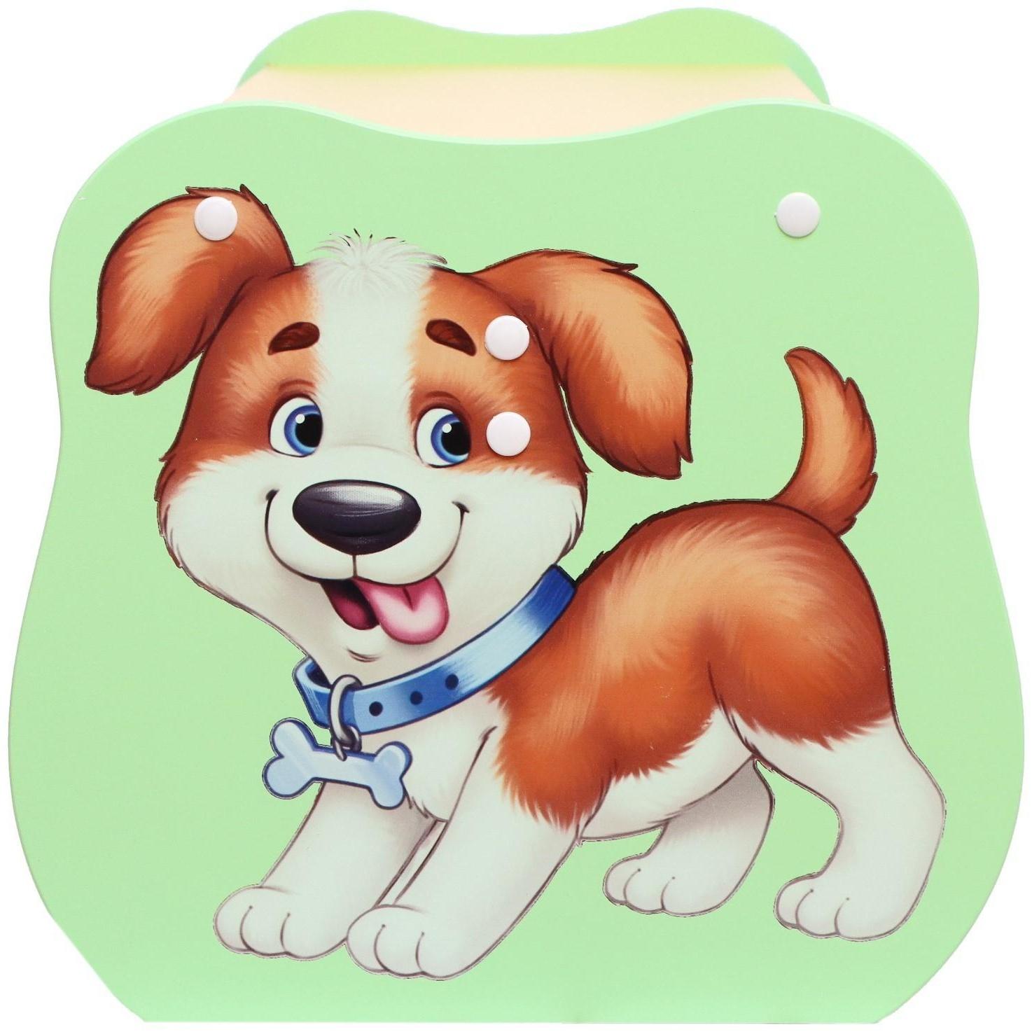 Скамейка детская «Пёсик» 340 × 310