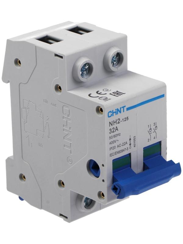 Выключатель нагрузки CHINT NH2-125, 2п, 32 А
