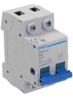 Выключатель нагрузки CHINT NH2-125, 2п, 63 А
