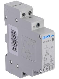 Контактор модульный CHINT NCH8-20/20, 20 А, 2НО, 220 В