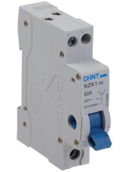 Переключатель модульный CHINT NZK1-32, 32 А, 3 положения