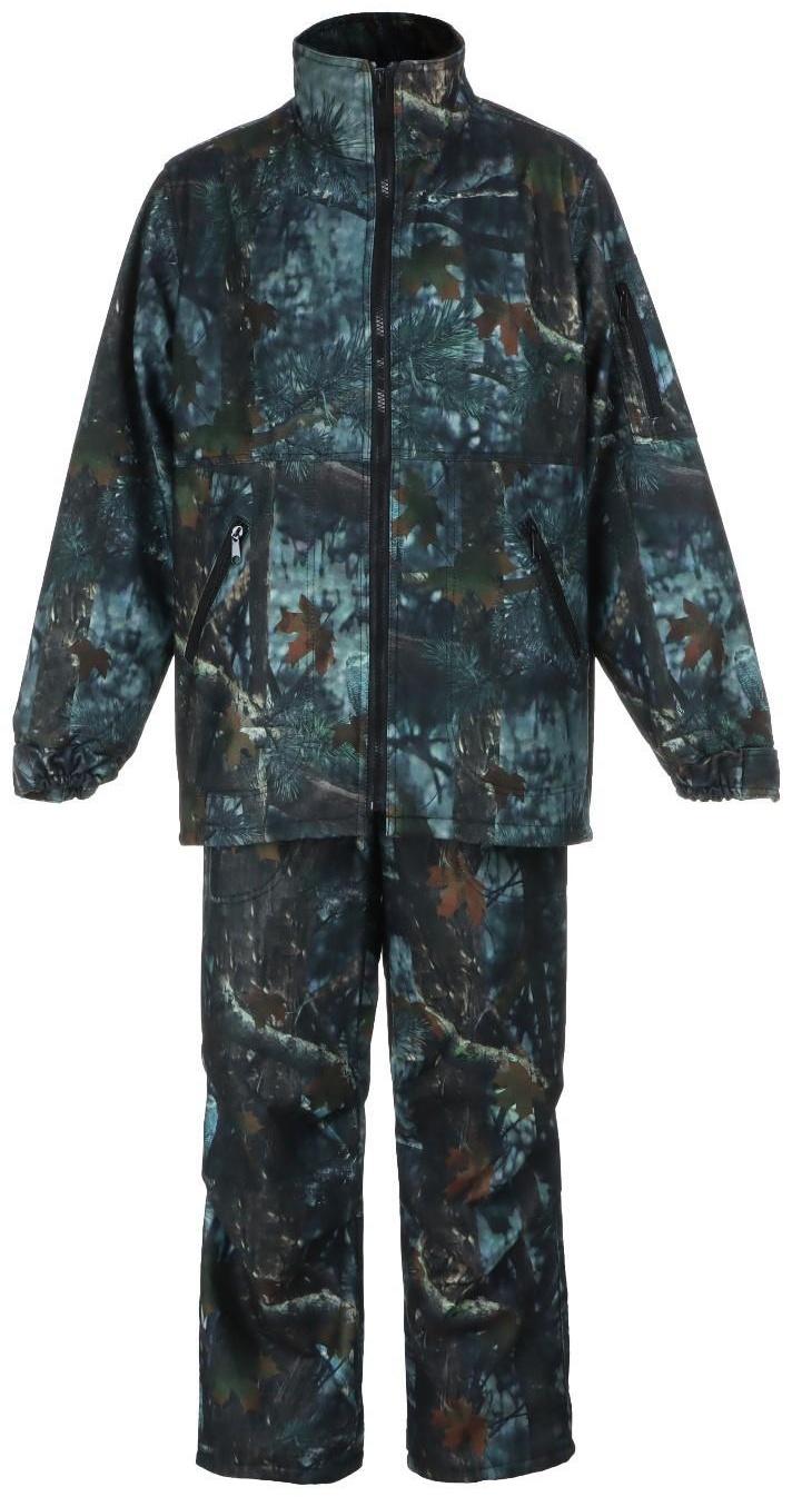 Костюм Лес, размер 52-54, рост 180-188, демисезонный, камуфляж, МИКС