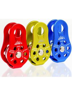 Блок-ролик, 4,4x8,2 см, 10-20 KN, микс