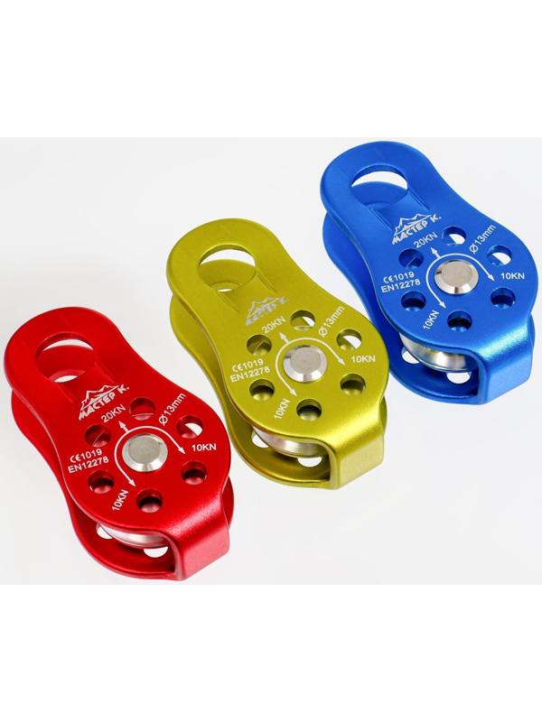 Блок-ролик, 4,4x8,2 см, 10-20 KN, микс