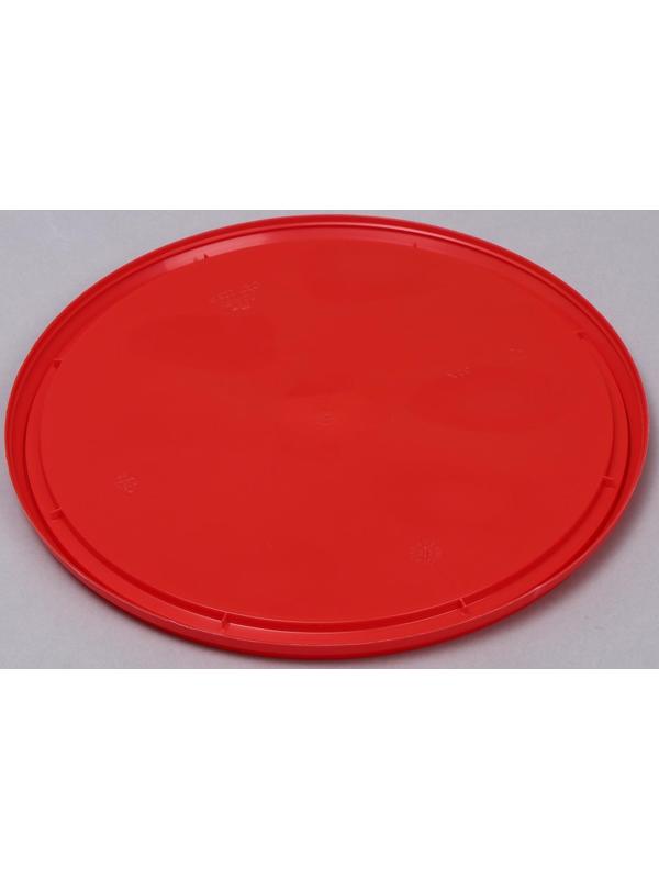 Бак-ведро пищевой, 5,7 л, с крышкой, белый