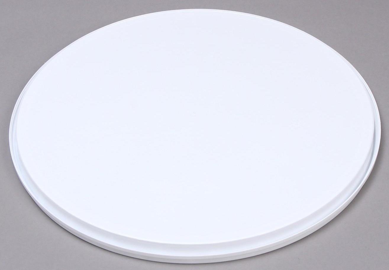 Бак-ведро пищевой, 17,7 л, с крышкой, белый