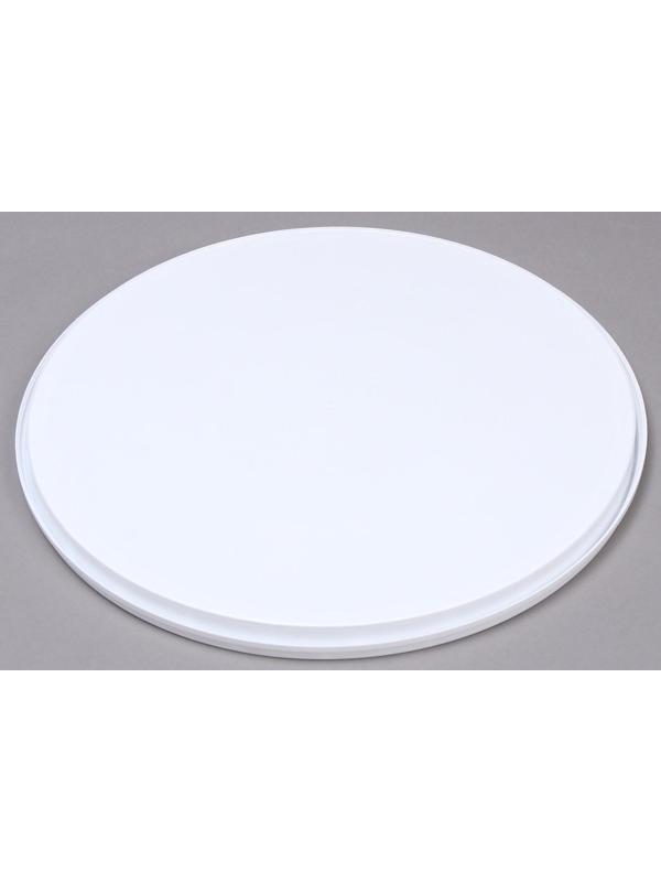 Бак-ведро пищевой, 17,7 л, с крышкой, белый