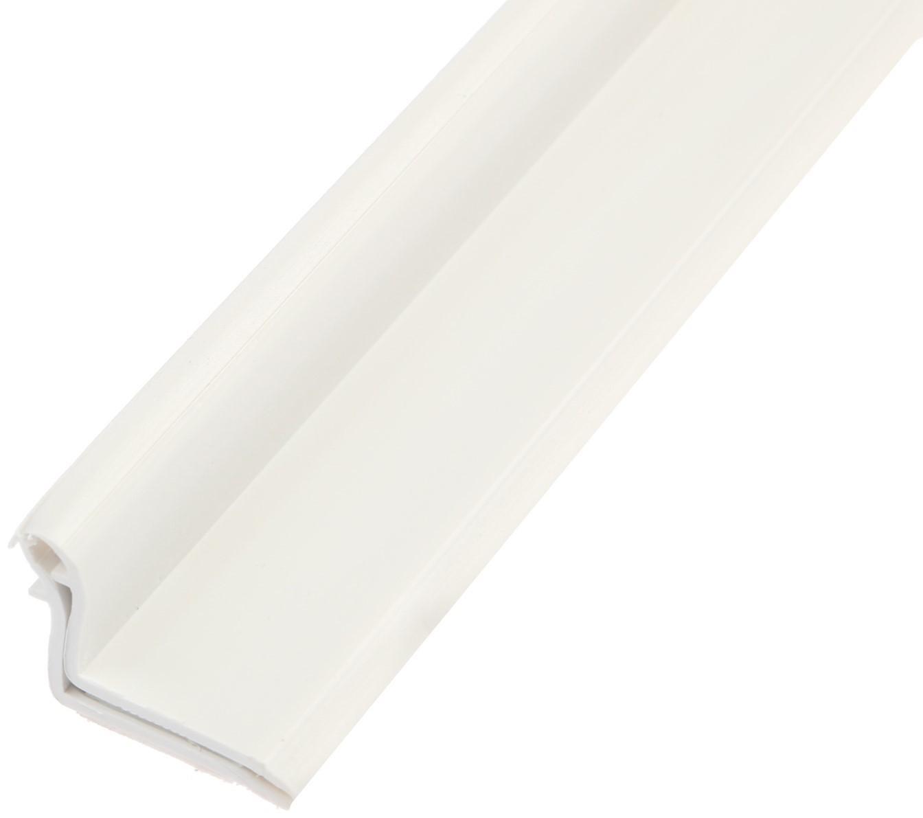 Профиль бордюрный для ванны TIM MB05-185-01, 1850 x 30 x 20 мм, комплект 2 шт