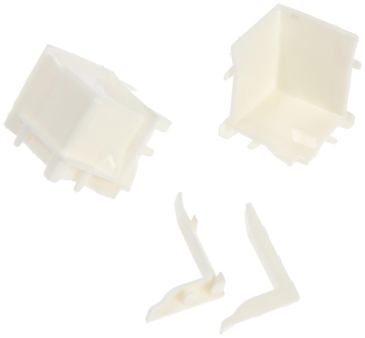 Профиль бордюрный для ванны TIM MB05-185-01, 1850 x 30 x 20 мм, комплект 2 шт