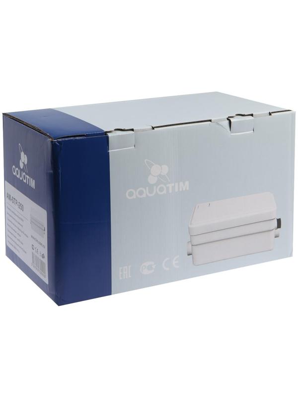 Насос канализационный TIM AM-STP-250, 250 Вт, 80 л/мин, напор 5 м