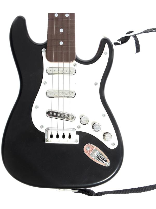 Игрушка музыкальная «Гитара рокер», звуковые эффекты, цвет чёрный