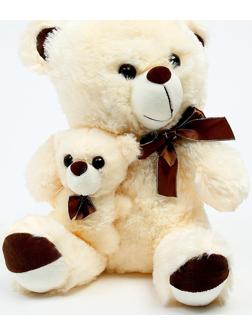 Мягкая игрушка «Медведь с малышом»