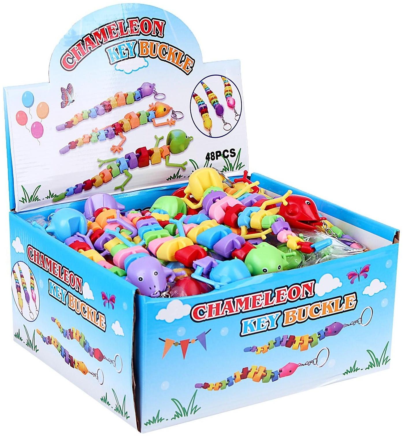 Развивающая игрушка «Ящерица», цвета МИКС