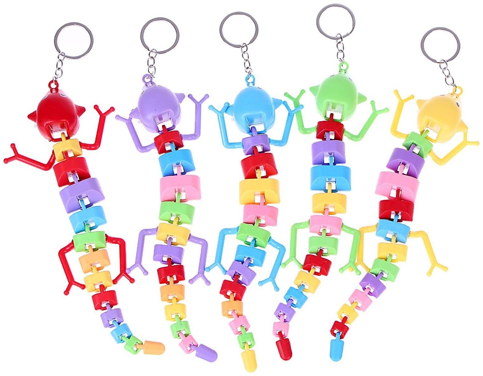 Развивающая игрушка «Ящерица», цвета МИКС