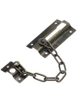 Цепочка дверная 001, цвет бронза 1 шт