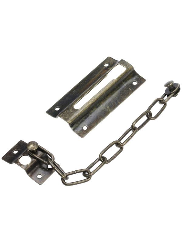 Цепочка дверная 001, цвет бронза 1 шт