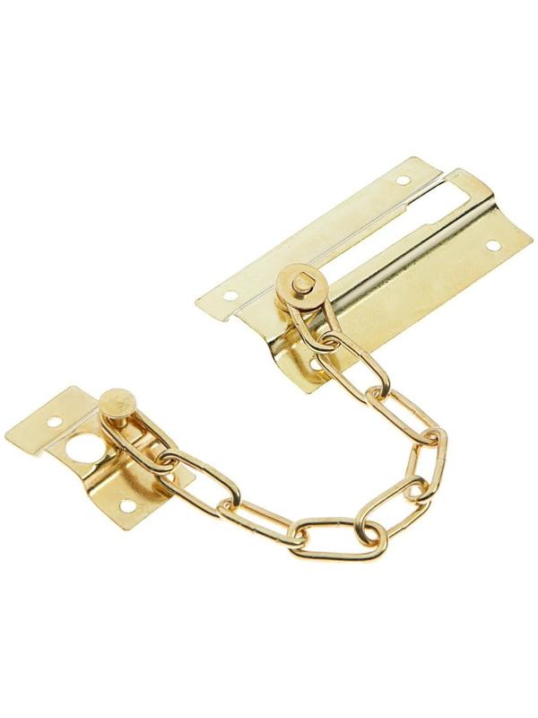 Цепочка дверная 001, цвет золото 1 шт