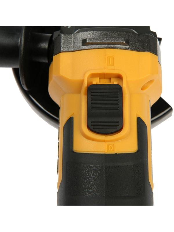 Аккумуляторная угловая шлифмашина DEKO DKAG20-125, 20 В, 2 Ач, Li-Ion, d=125х22.2 мм