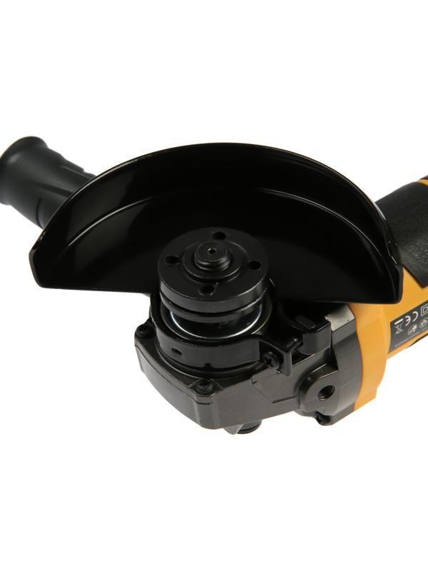 Аккумуляторная угловая шлифмашина DEKO DKAG20-125, 20 В, 2 Ач, Li-Ion, d=125х22.2 мм