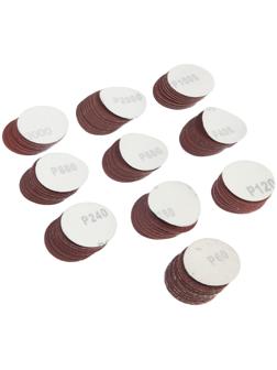 Набор шлифовальных кругов для гравера DEKO RT101, 50 мм, Р60-3000, держатель, 101 предмет