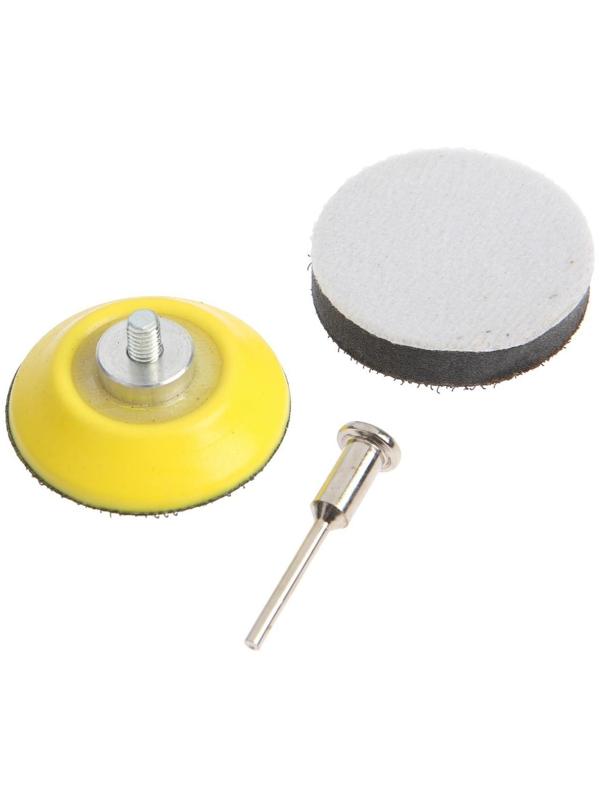 Набор шлифовальных кругов для гравера DEKO RT101, 50 мм, Р60-3000, держатель, 101 предмет