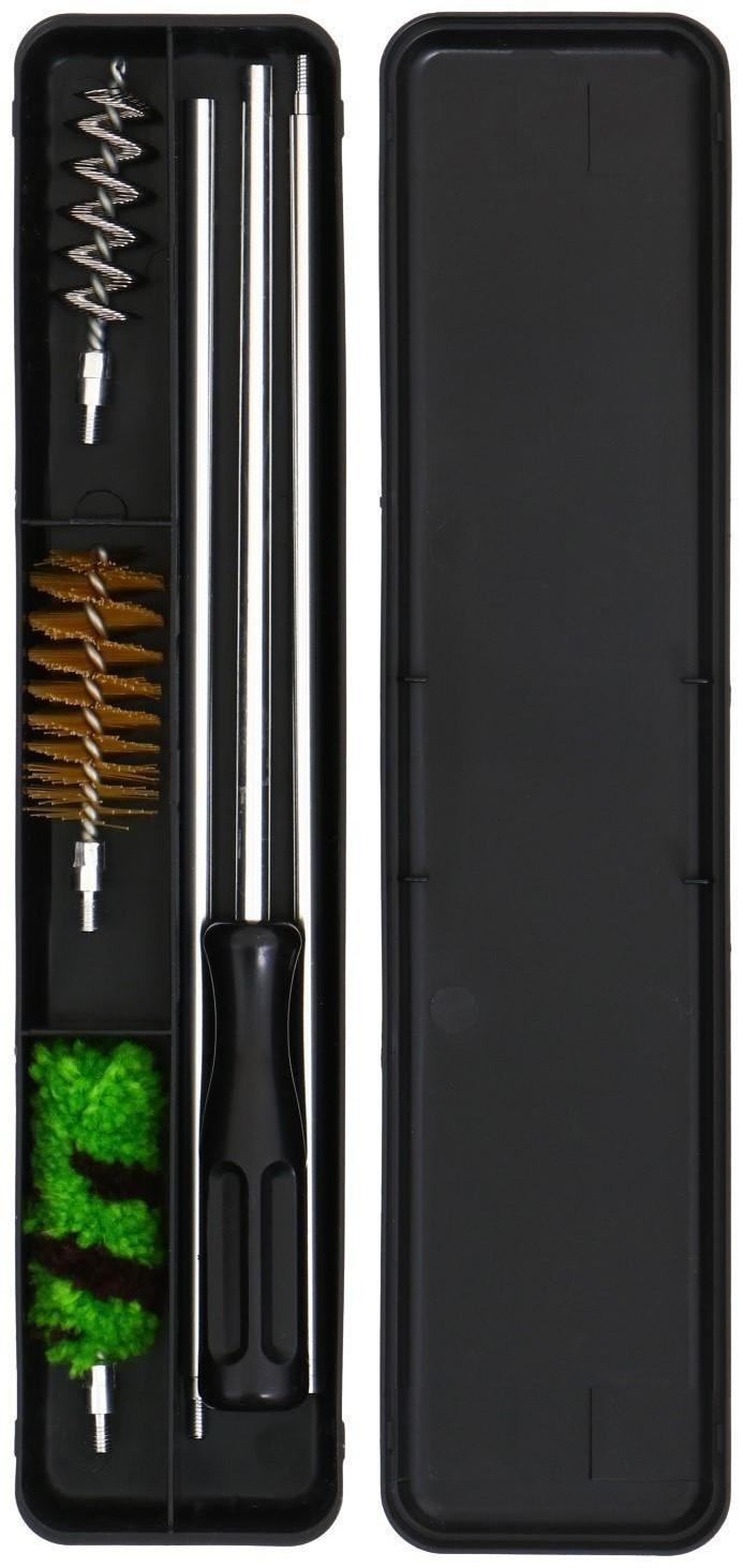 Набор для чистки ружей LUCKY VIEW, кал.12, 3 ерша, алюм.  шомполом 3-х секционный