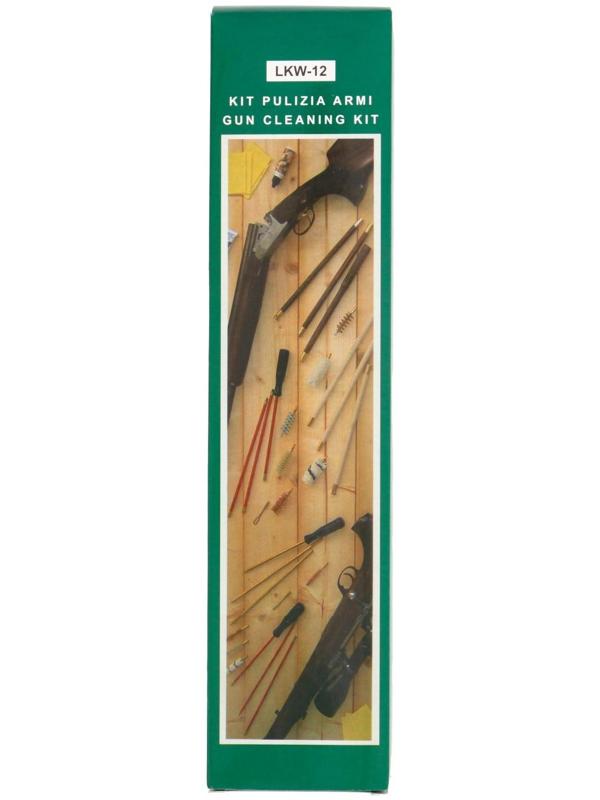 Набор для чистки ружей LUCKY VIEW, кал.12, 3 ерша, алюм.  шомполом 3-х секционный