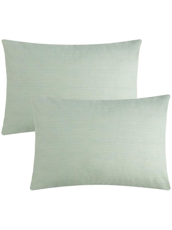 Комплект наволочек Этель, 50х70см - 2шт, цв.мятный, поплин