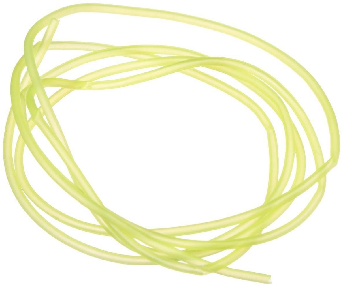 Кембрик, d внутр. 0.8 мм x d внеш. 1.5 мм, 1 м, флуоресцентный, желтый, набор, 10 шт.