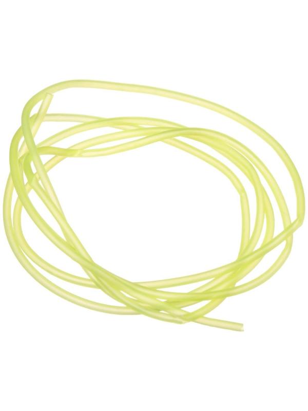 Кембрик, d внутр. 0.8 мм x d внеш. 1.5 мм, 1 м, флуоресцентный, желтый, набор, 10 шт.