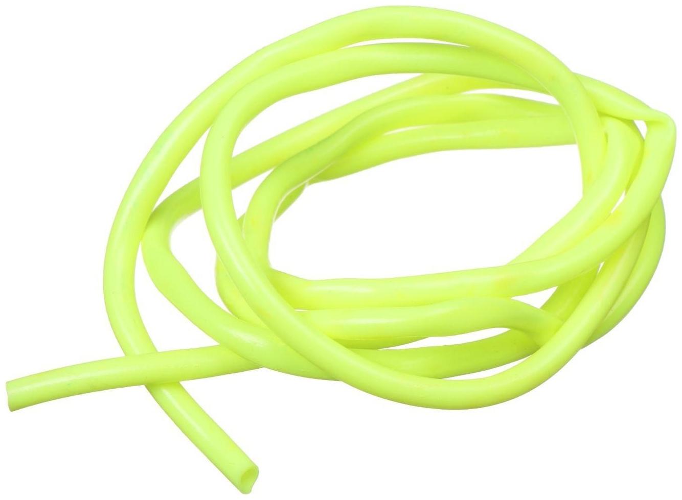 Кембрик, d внутр. 3 мм x d внеш. 4 мм, 1 м, флуоресцентный, желтый, набор, 10 шт.