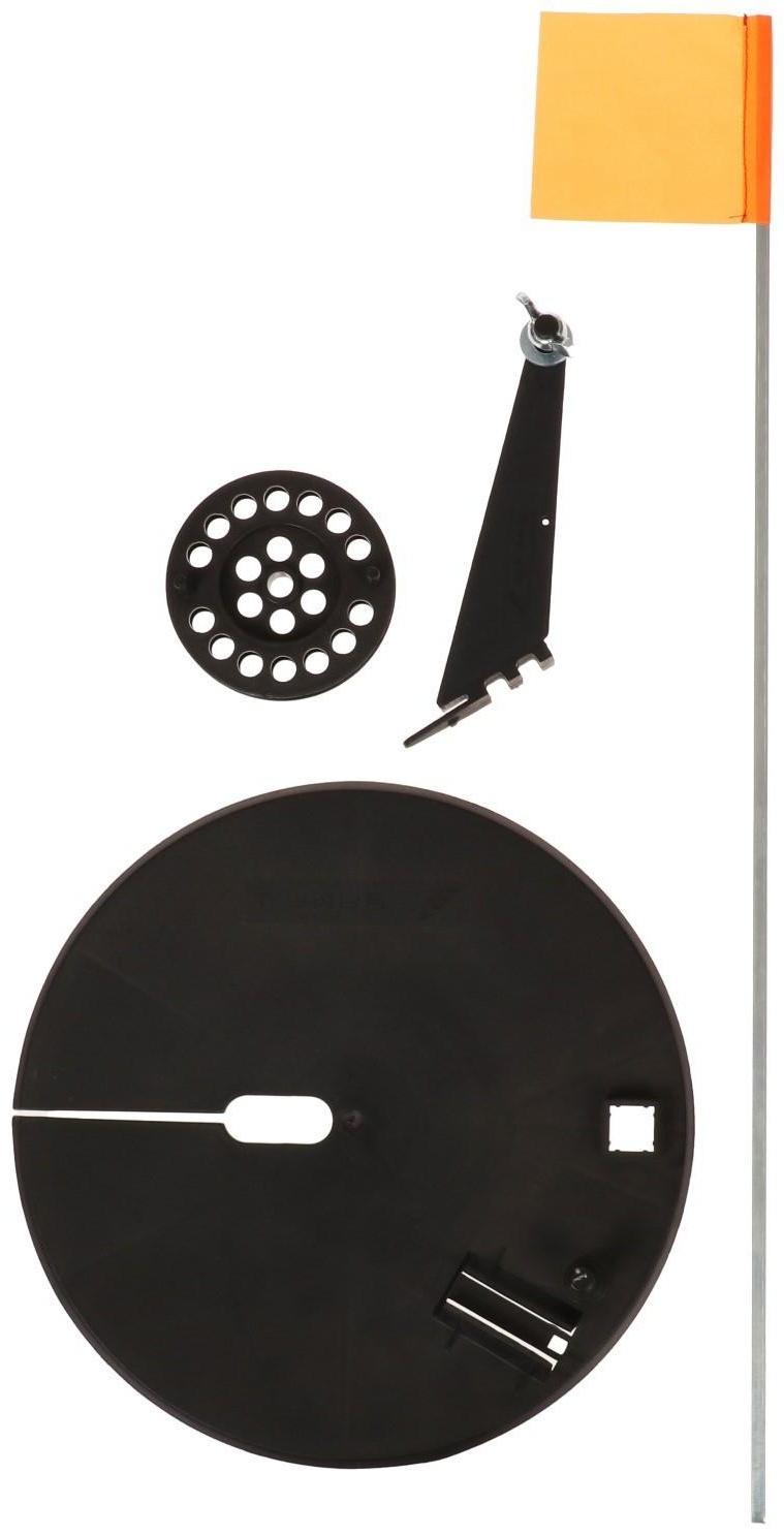 Жерлица Yaman, с угловой пластиковой стойкой, d-210 мм, катушка 75 мм