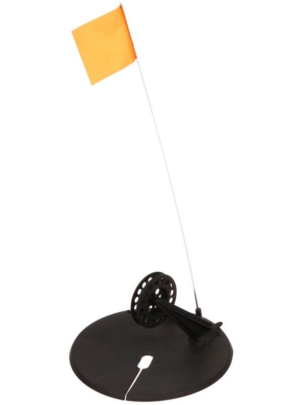 Жерлица Yaman, с угловой пластиковой стойкой, d-210 мм, катушка 75 мм